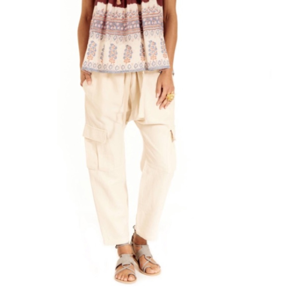 ULLA JOHNSON Army Pants paper bag waist